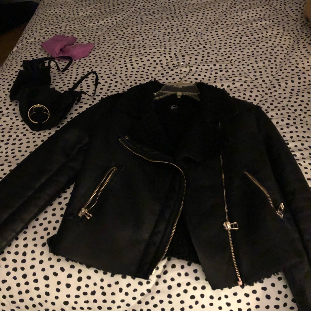 Forever 21 Leather Jacket